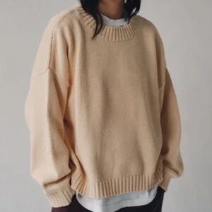 James Street Co Blake Pullover in Butter, XS